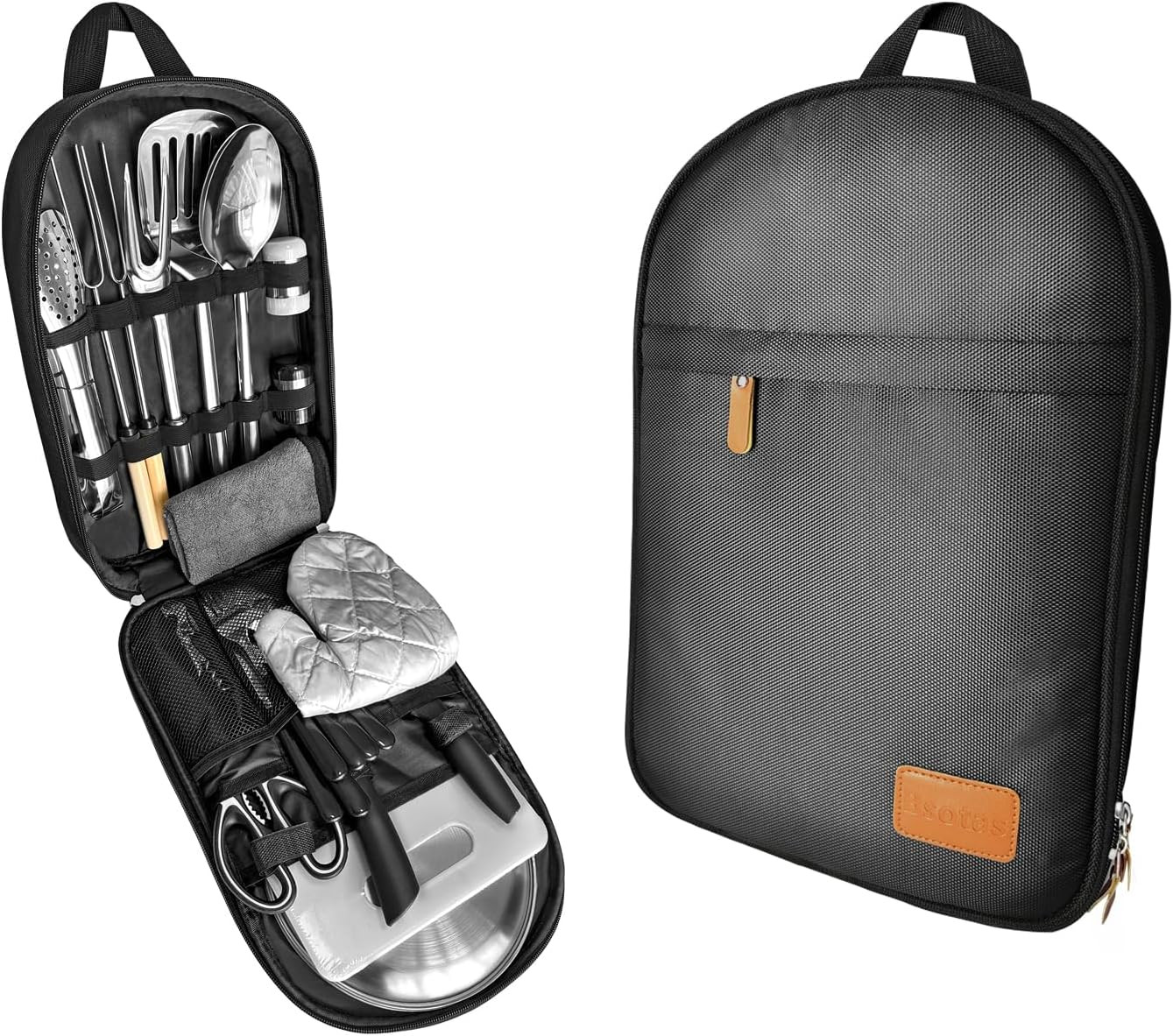 Camping Cooking Utensils Set - Camping Utensil Set Car Camping Cooking Essential