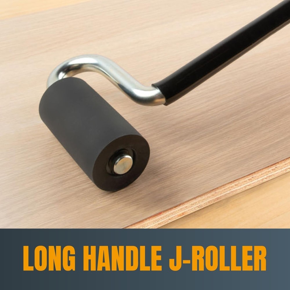 Laminate and Veneer J Roller for Smooth Installations and Pressure Application