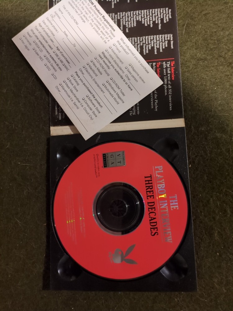 The Playboy Interview- Three Decades (1994, MPC CD) Windows multimedia clean