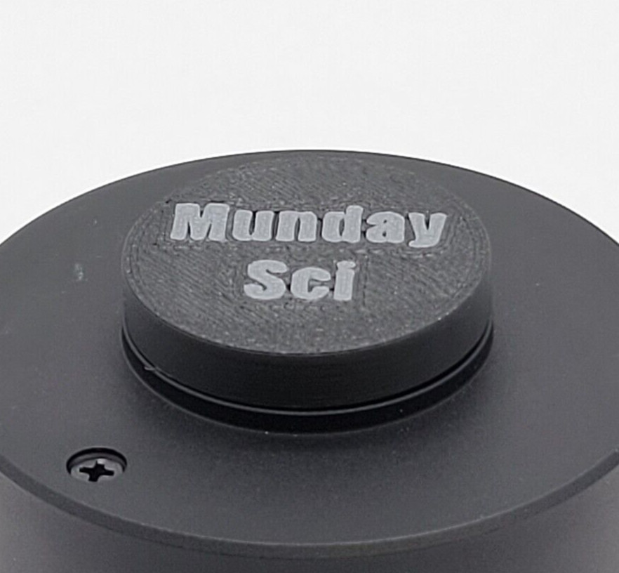 C-Mount Microscope Camera Adapter Dust Cap Olympus Nikon Zeiss Leica