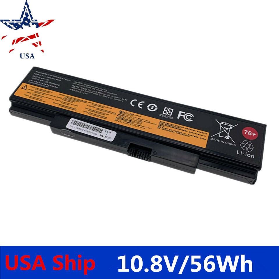 Battery For Lenovo ThinkPad Edge E550 E550C E555 E560 E565 Series 45N1763