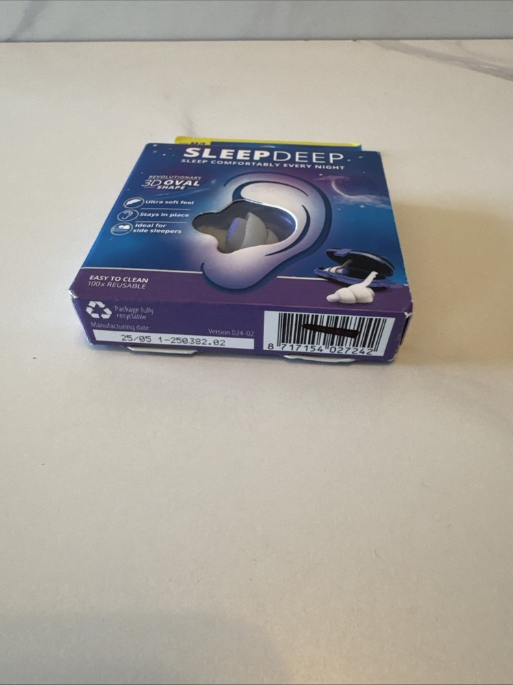 Alpine SleepDeep Multisize - Soft Ear Plugs for Sleeping and Noise Reduction M/L