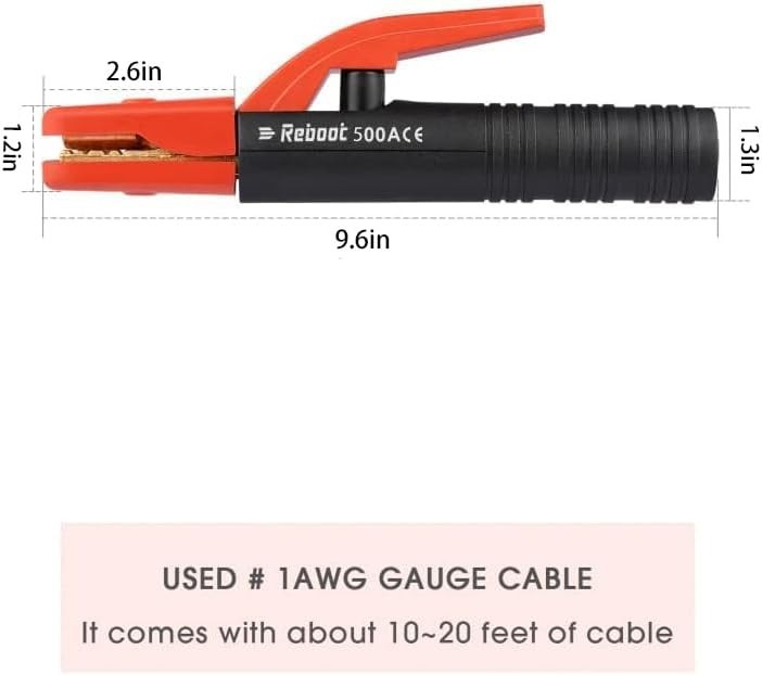 Reboot 250Amp 8-in-1 MIG/TIG/Stick Welder RBM2500 PRO,120V/240V