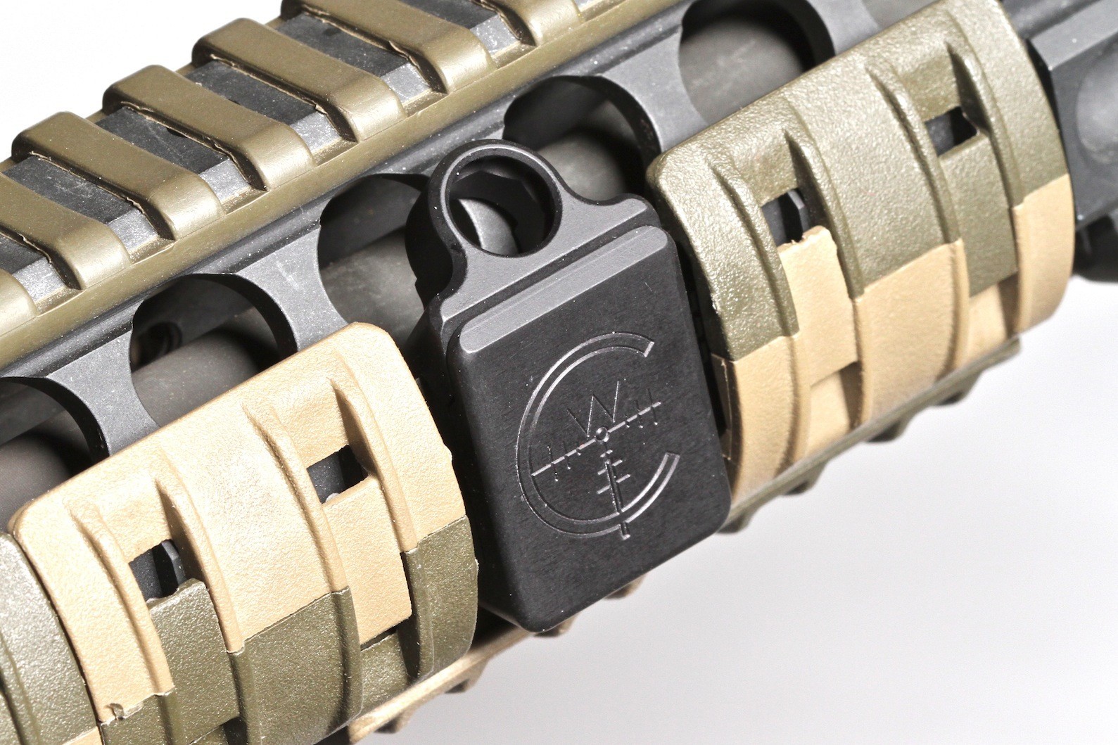 45 Offset 1913 Rail QD Rotation Limited Sling Mount by Impact Weapons Components