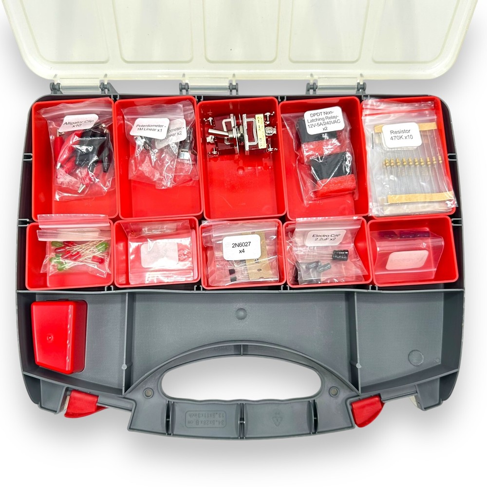 RadioShack 2760253 Component Kit for Make Electronics Projects 1-11