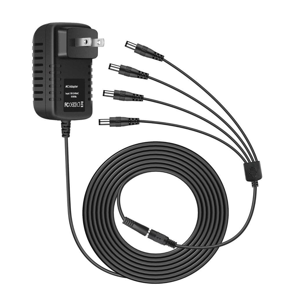 AC Adapter For Lemax Lighted Accessory Playground Display 3 Output Jack 34988A