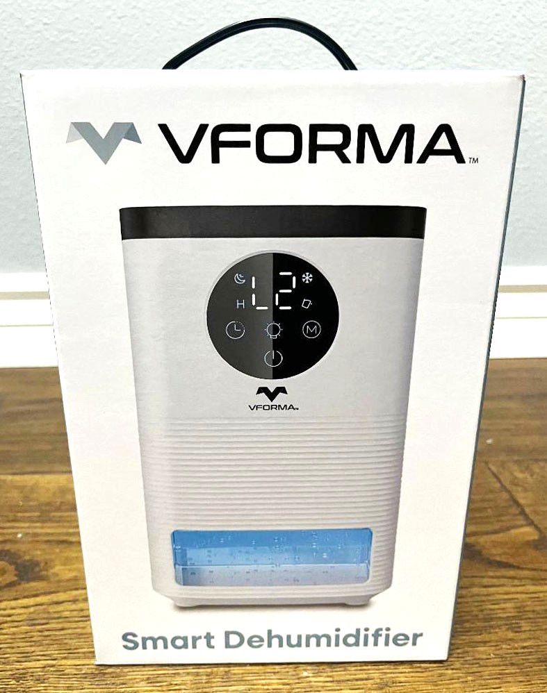 VFORMA SMART Compact Portable DEHUMIDIFIER NEW BOX 1400ml LCD Timer