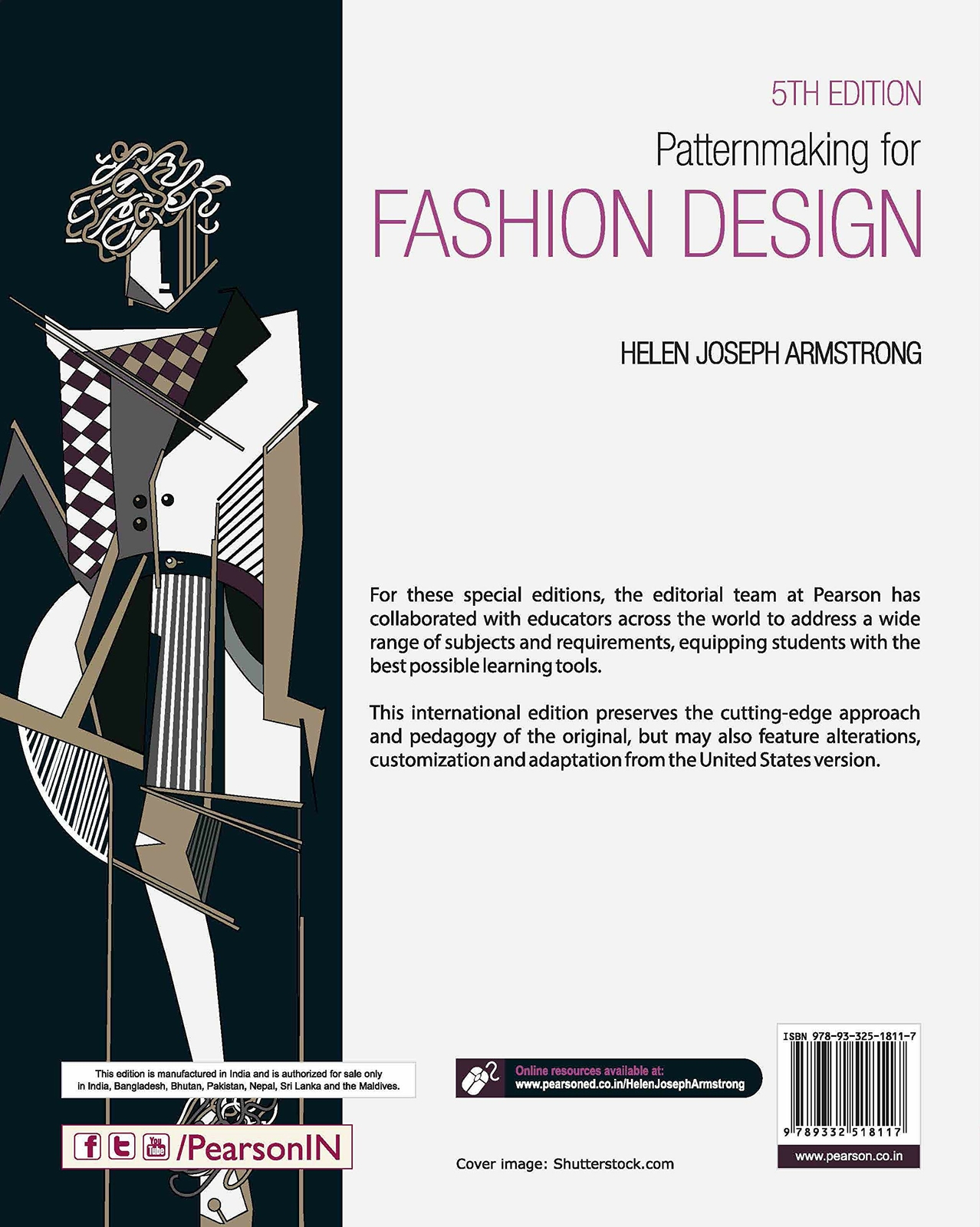Patternmaking for Fashion Design 5E 5th Edition By Helen Joseph-Armstrong