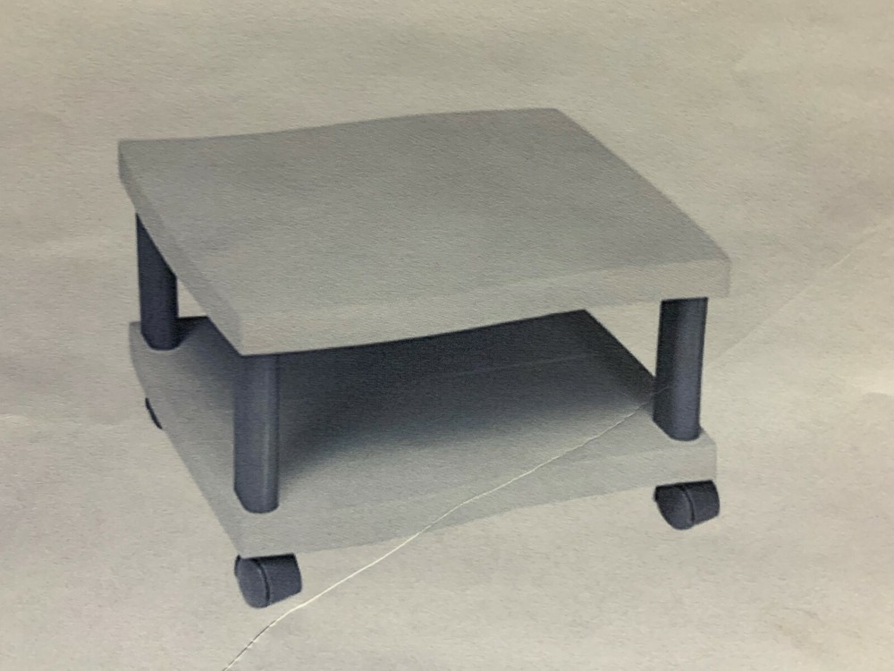 SAFCO Printer Stand 1861GR Gray Under Desk Printer Stand