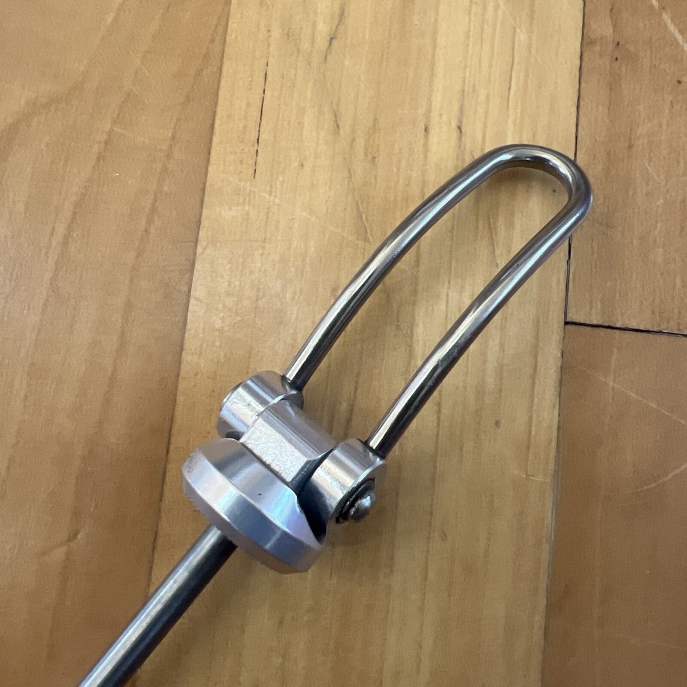 Odyssey Svelte Titanium Front QR Quick Release Skewer Silver