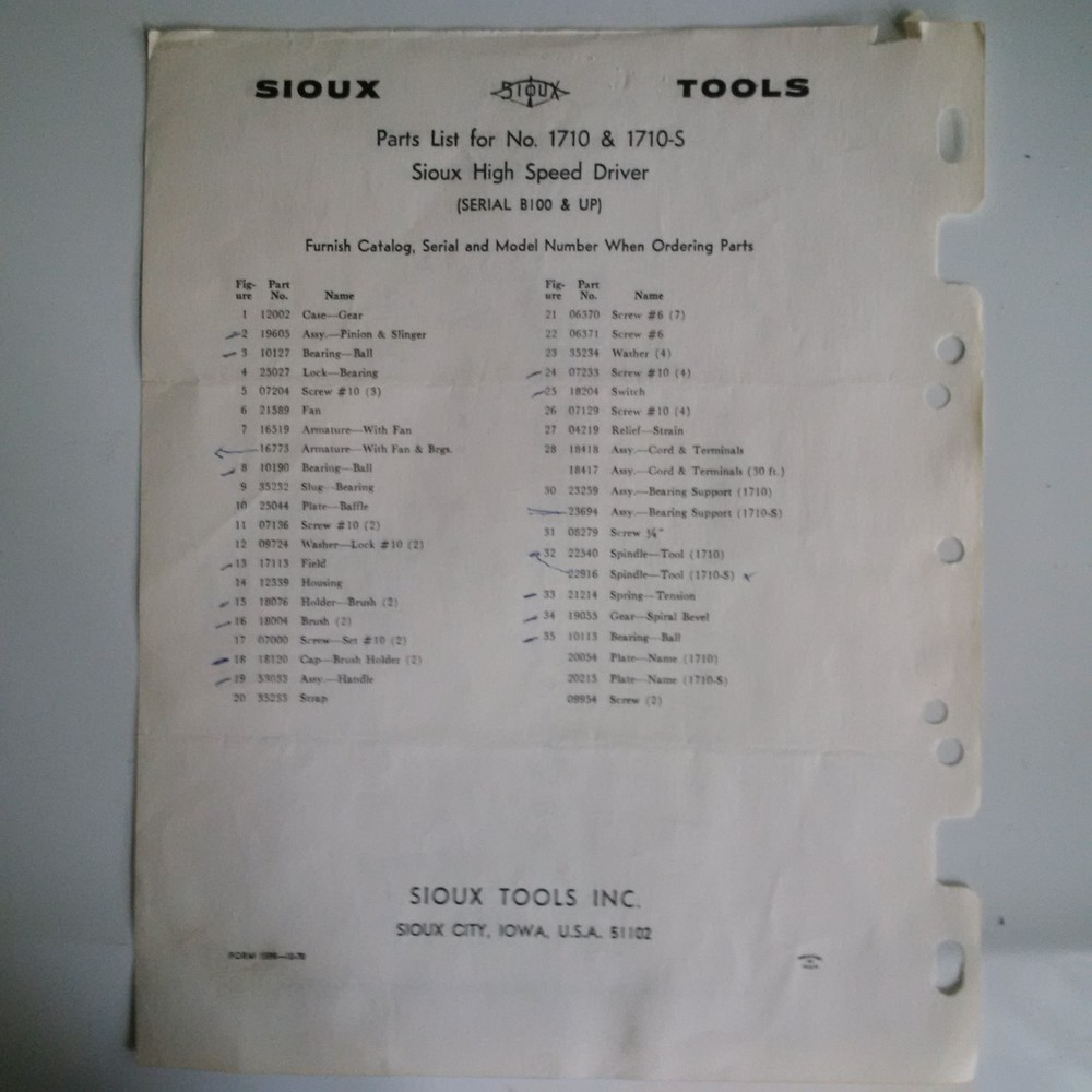 SIOUX 19622