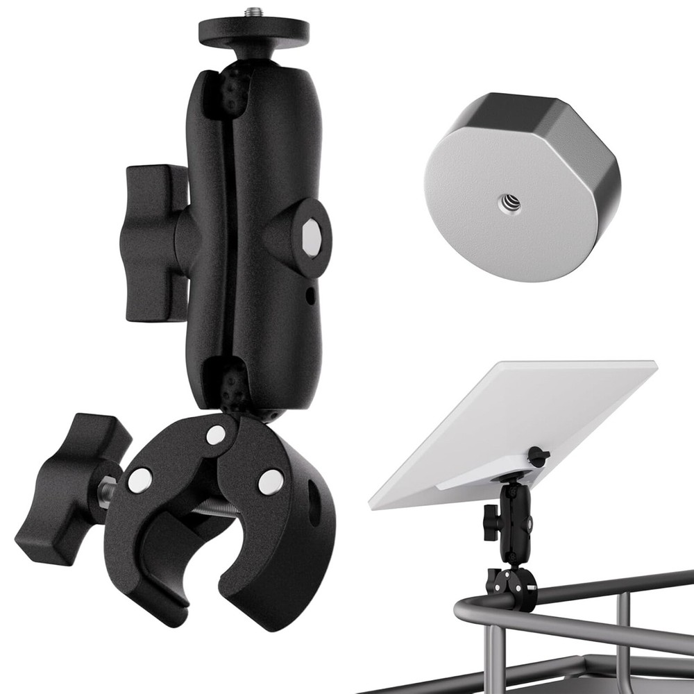 Adjustable RV Mount Clamp Bracket for Starlink Mini 2024 Old Version Pole Mount