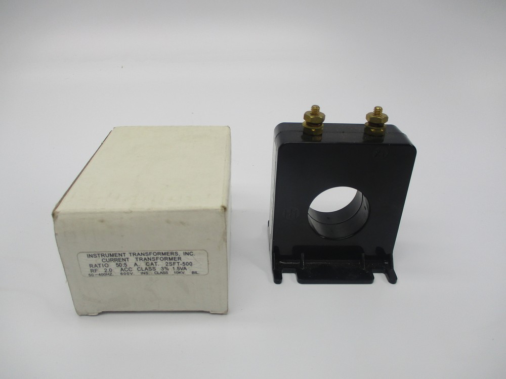 INSTRUMENT TRANSFORMERS, INC 2SFT-500 CURRENT TRANSFORMER NSMP