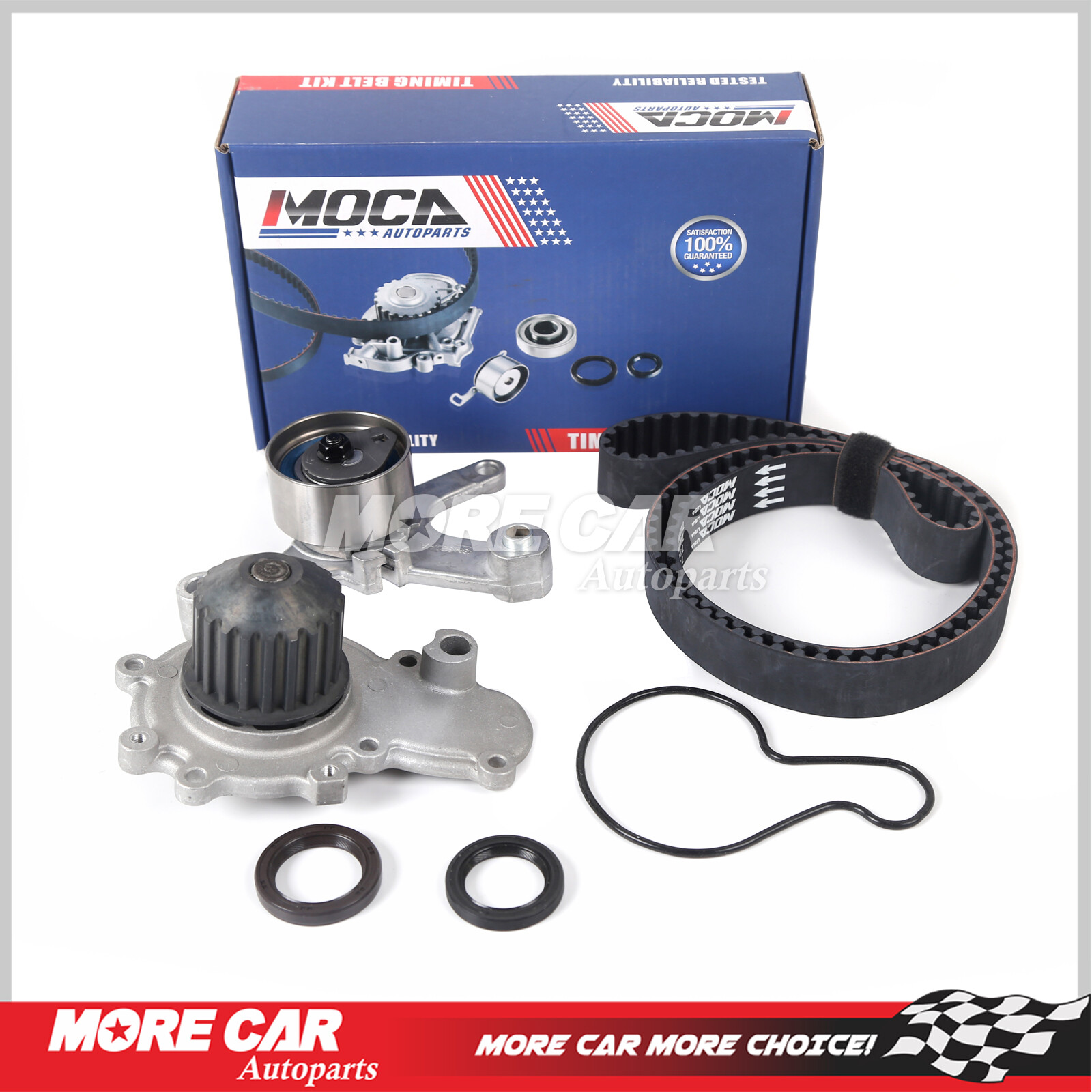 Timing Belt Kit Water Pump for 1995-2005 Dodge Neon Stratus Plymouth Breeze 2.0L