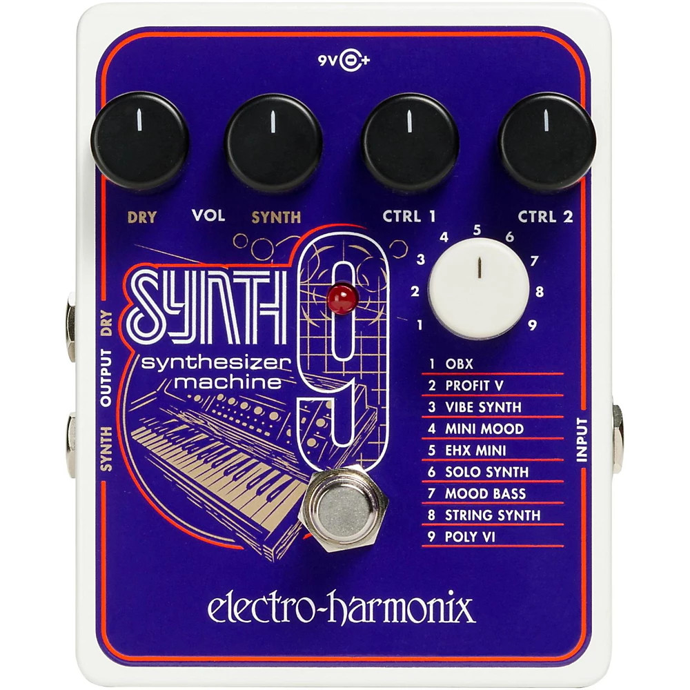 Electro-Harmonix SYNTH9 Synthesizer Machine Pedal