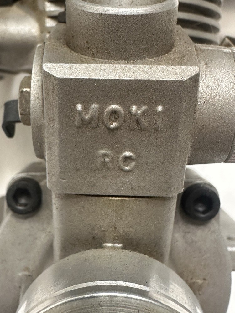 Moki M 210 RC Airplane Engine with exhaust