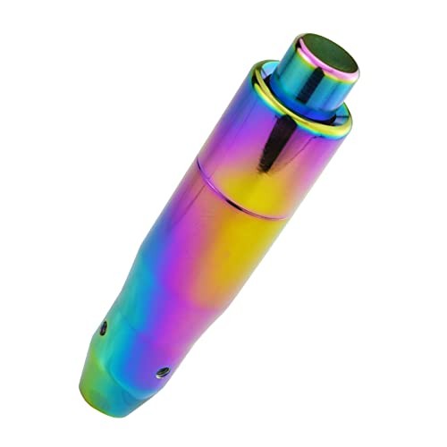 5" Long Weighted Gear Stick Shift Handle Automatic Push Button Colorful