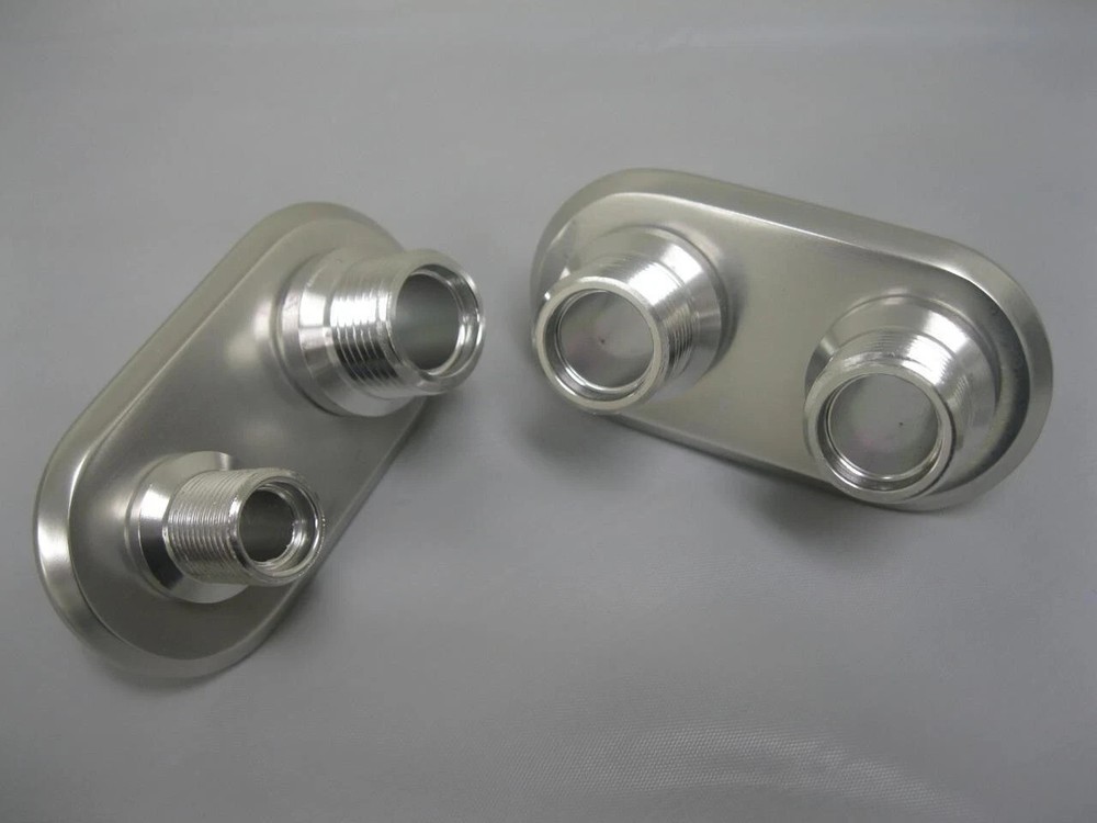 A/C & Heater Firewall Bulkhead & Fitting O-ring Kit for Std 4 Port 2 Pieces