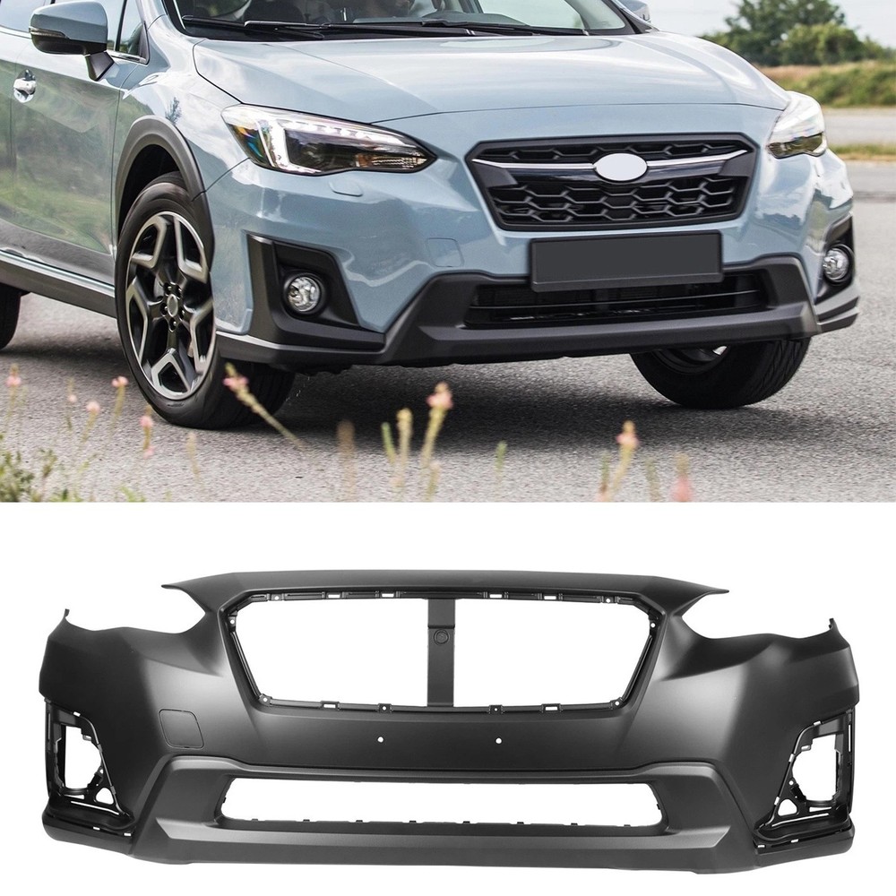 New Primered Front Bumper Cover Replacement For 2018 2019 2020 Subaru Crosstrek