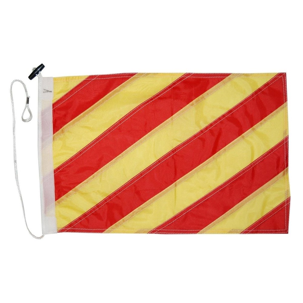 Taylor Made Code Flag 12" x 18" Y #93280