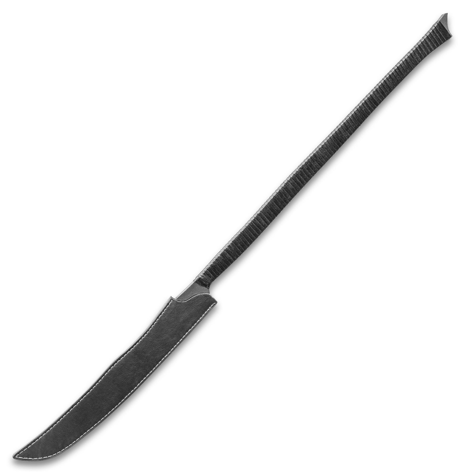 42" CARBON STEEL FULL TANG Pole Arm Combat Hunting Spear Sword Machete Knife