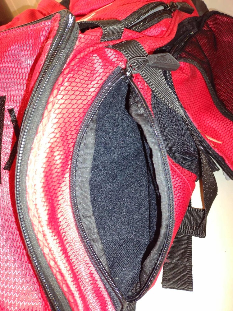 Speedo Teamster 35L Red Swim Backpack Multiple Pockets