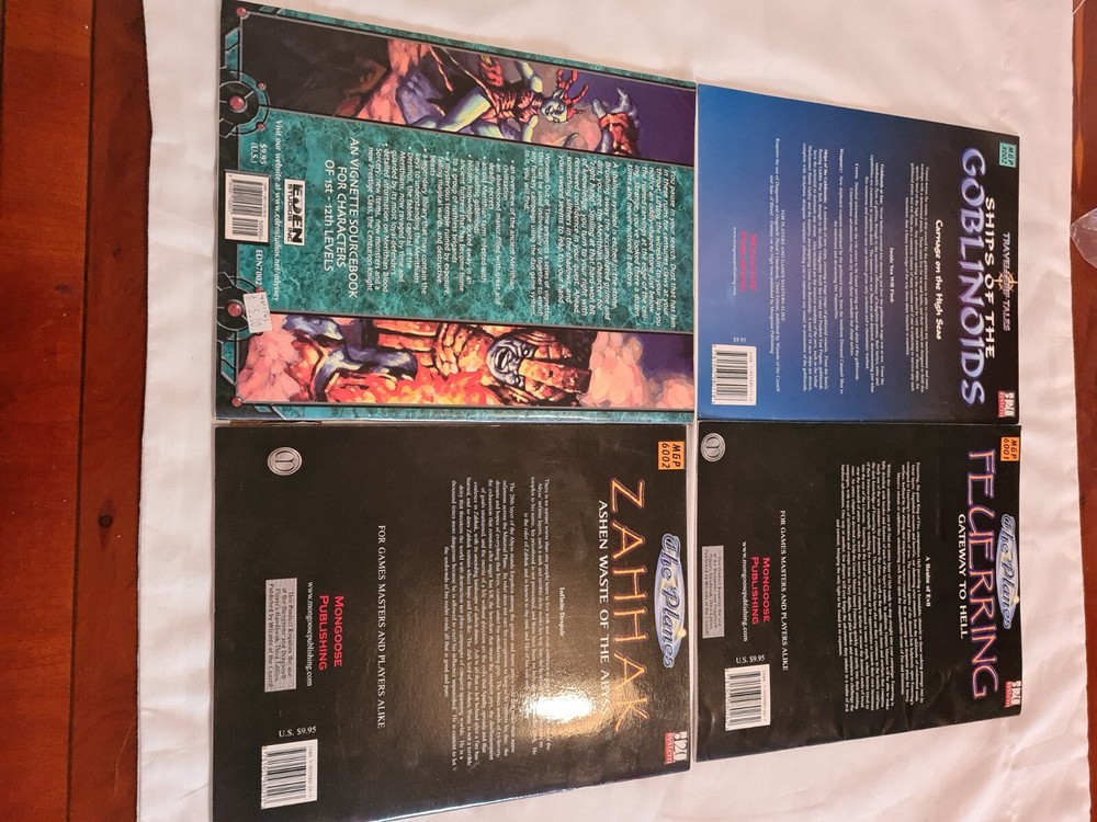 D&d/d20 3rd Edition Small Campaign Books