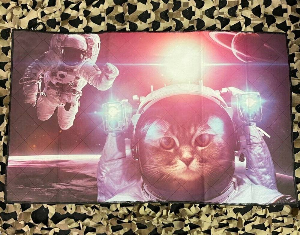 NEW Exalt Microfiber Team Goggle Cloth - Space Cat