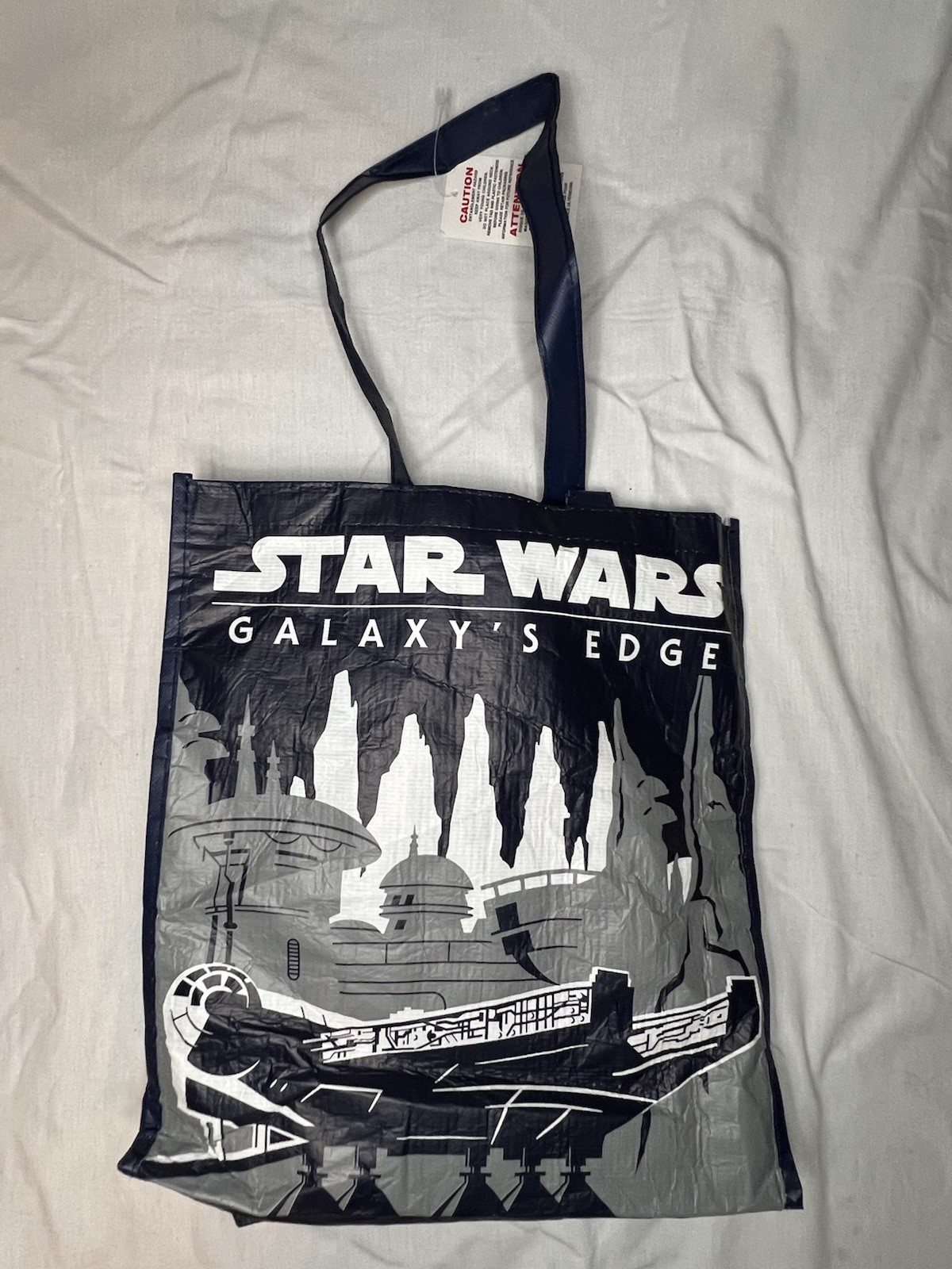 Disney Parks Star Wars Galaxy's Edge OPENING Landing 2019 Tote Reusable Bag Cast