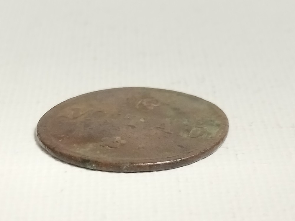 Colombia "MITAD" Token c. 1858