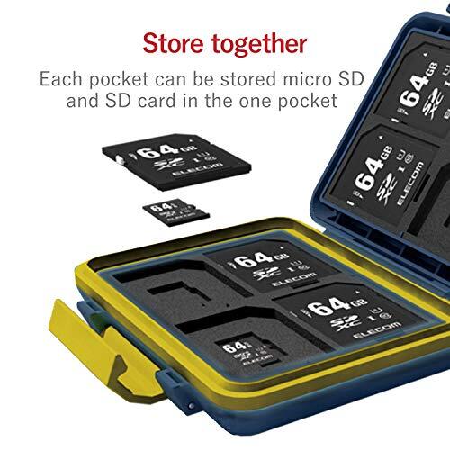 Memory card case navy CMC-SDCHD01NV