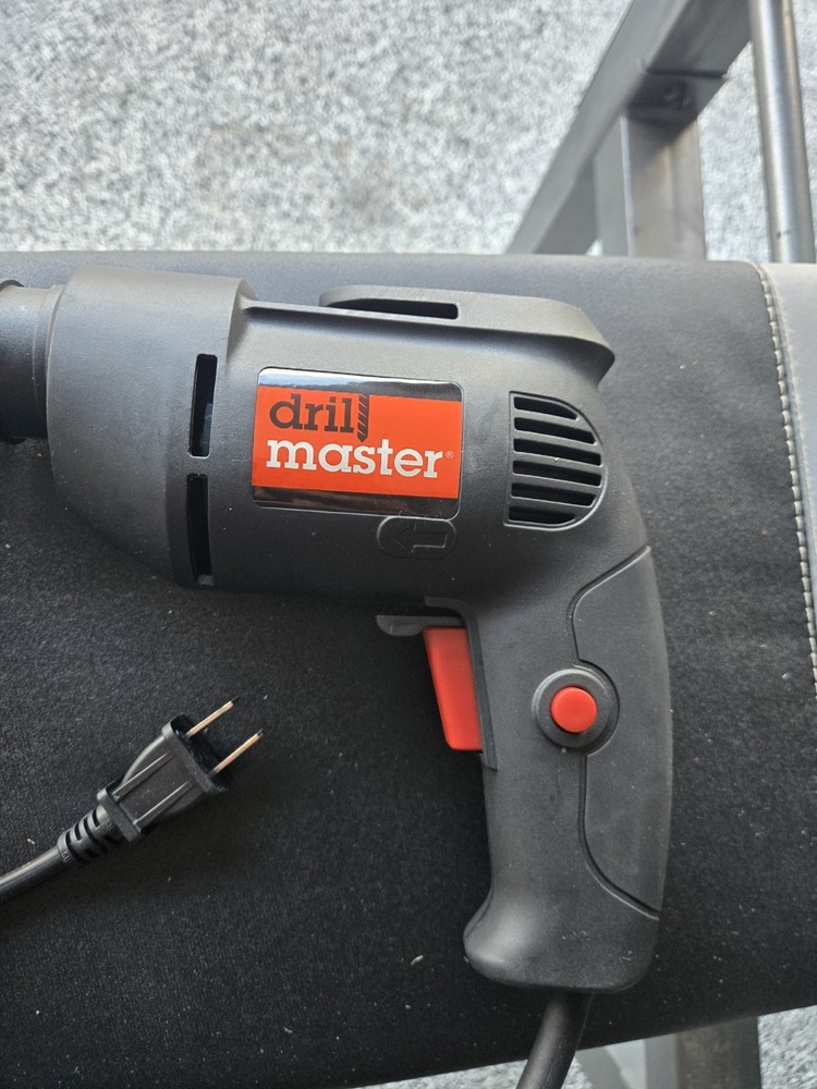 Drill Master 120 Volt 3/8" Variable Speed Reversible Plug-in Drill #60614 C