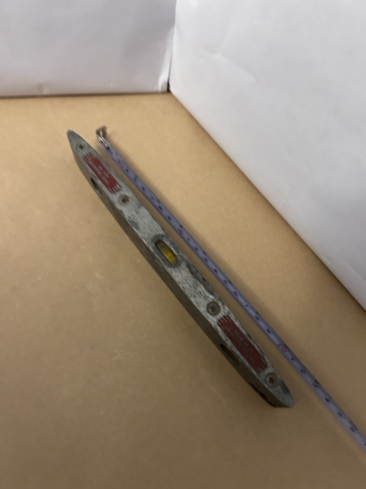 VTG No 509 Torpedo Level Douglas Co Charlotte NC USA Silver color