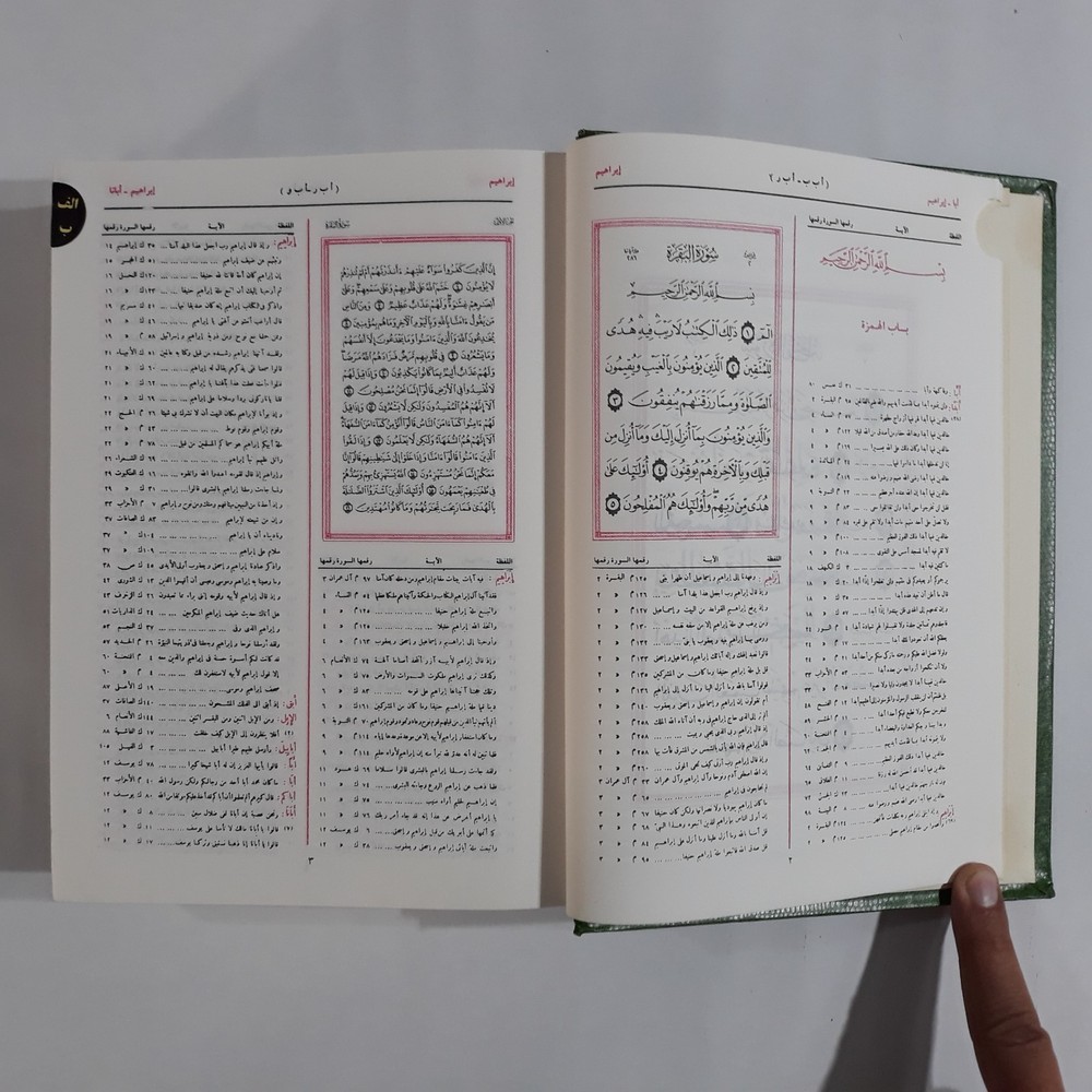 Islamic Quran Index Dictionary Words المعجم المفهرس ألفاظ القرآن الكريم المصحف