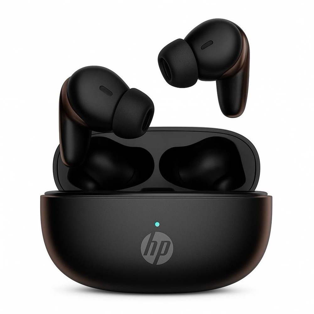 HP Bluetooth Wireless Earbuds Touch Control Waterproof Charging Case In Ear