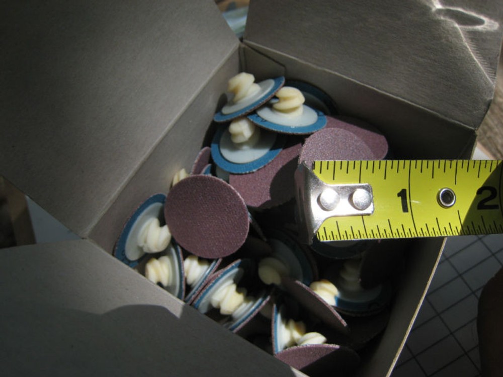 100 Standard Abrasives 1 Inch Discs  592211 240 Lockit