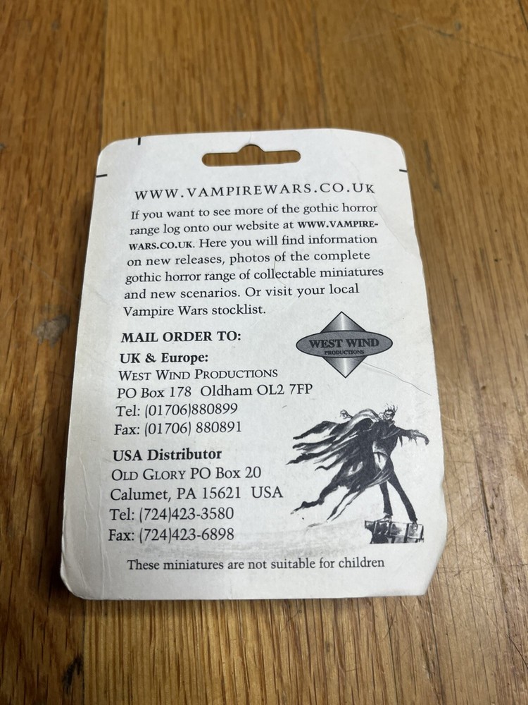 Vampire Wars GHA-3 Amazonian Explorers