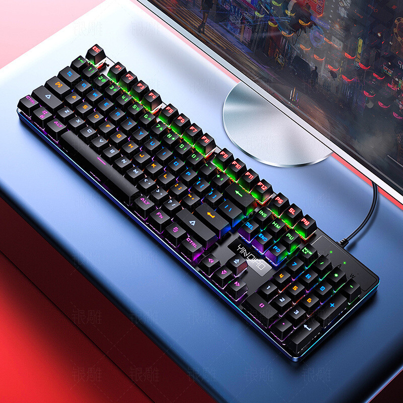Silver Eagle ZK3 Real Mechanical Keyboard Game Green Axis Black Axis Wired USB C