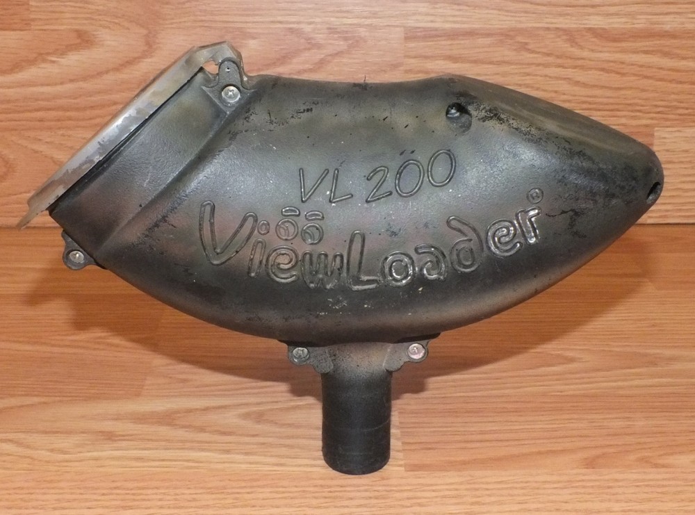 View Loader VL 200 Paintball Gun Hopper Loader Container Only **READ**
