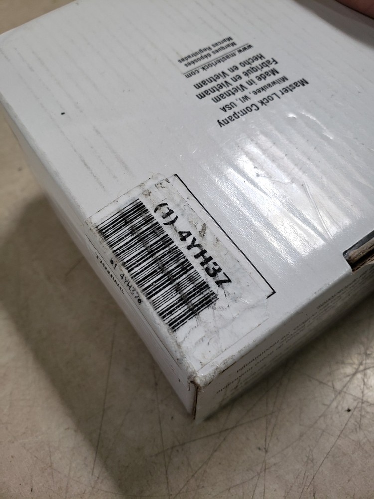 MASTER LOCK 770 Hasp Padlock 4YH37