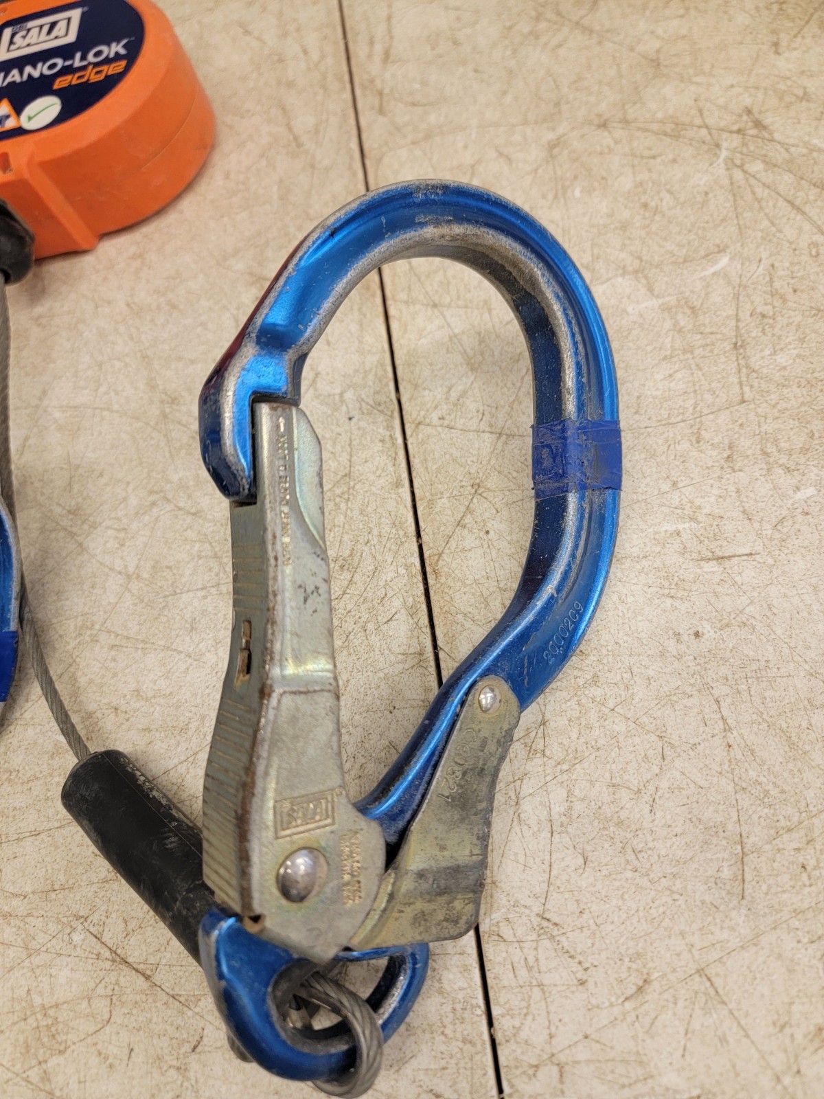 3M DBI SALA NANO-LOK 8' EDGE 3500231 DUAL LEG SELF RETRACTING LIFELINE LANYARD 9