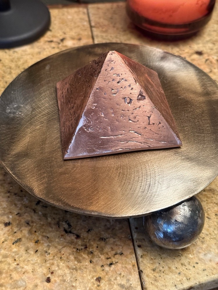 Solid Copper Meditation Pyramid 4 Lbs