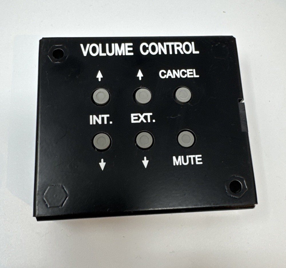 Rowe Jukebox AMI VOLUME control Cancel Mute Control Panel 6 Button