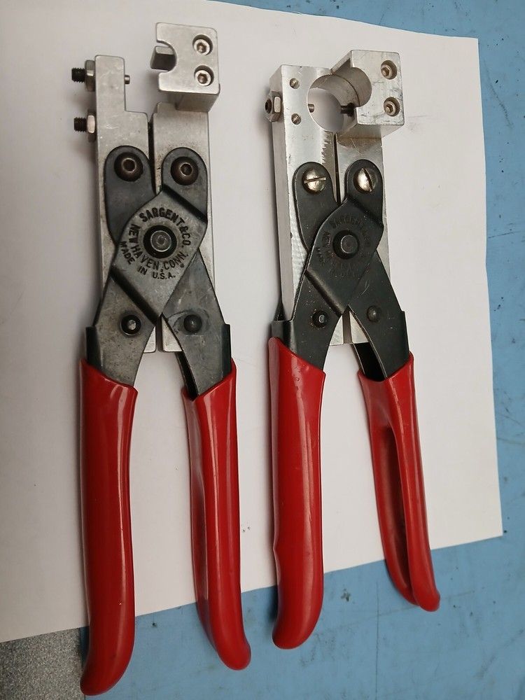 2 Sargent Custom Application Tools Hand Press/Crimp