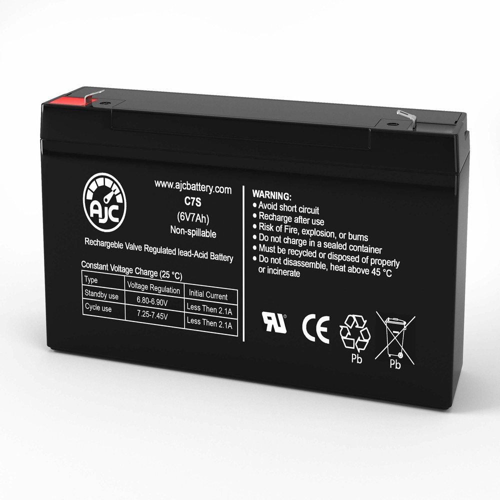 Enduring 3FM7 6V 7Ah UPS Replacement Battery