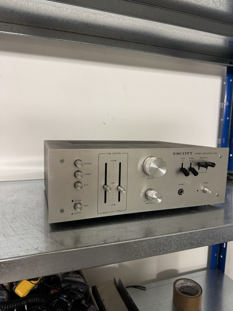 SCOTT STEREO AMPLIFIER A 406