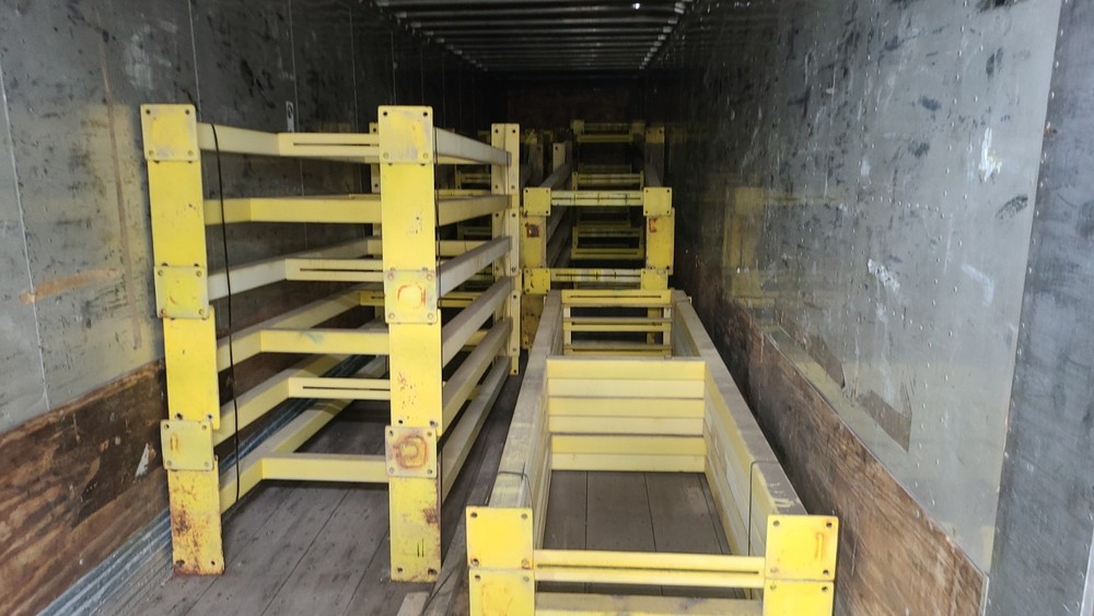 Cyclonair Sandblasting System With Control System 15 Sets With 8 Dry Van Contain