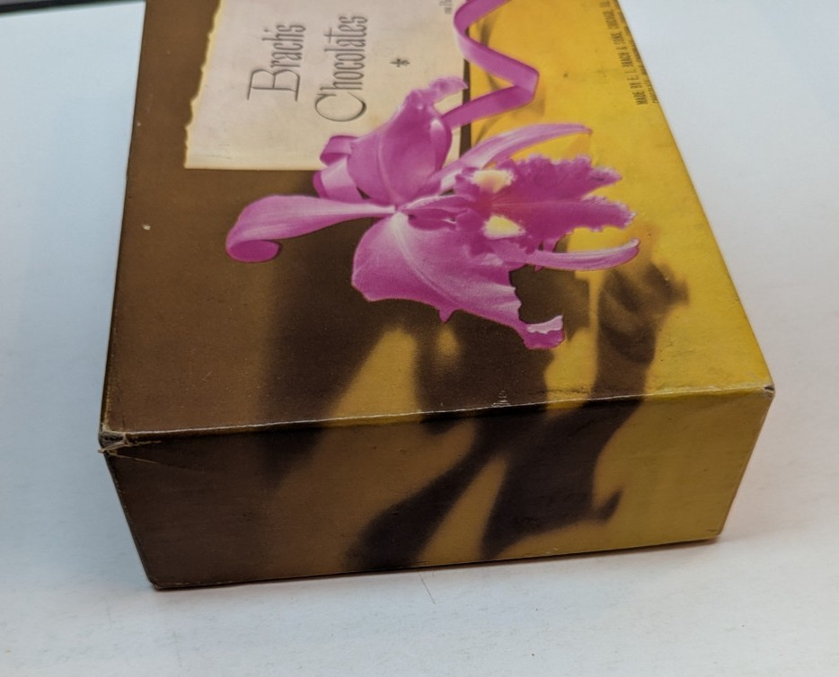 Vintage Brach's Chocolates Candy Empty Box Only