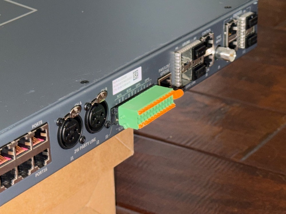 RTS ODIN 16 Port Intercom Frame