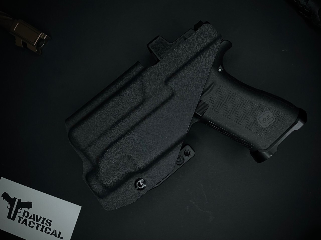 Davis Tactical IWB Light Bearing Kydex Holster For Glock 43X MOS W/ TLR-7 SUB